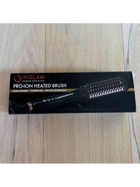 IG INGLAM Pro-ion Heated Brush NWOT